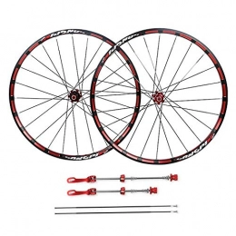 LIMQ Mountain Bike Wheel LIMQ Mountain Bike Wheelsets, Double Wall Front Bicycle Front Wheel 26" 27.5" Alloy Rim Quick Release Disc Brake, 27.5inch