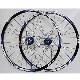 LIMQ Mountain Bike Wheel LIMQ Wheel Disc Brake MTB Bike Wheel Set 26 Inch 27.5 Inch 29 Inch Card Wheel Mountain Bike, Blue-27.5