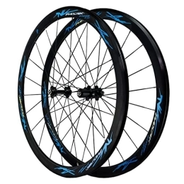 lzdasczz Mountain Bike Wheel lzdasczz 700C Road Bike Wheelset V / C Brake, 40MM Clincher Wheel Mountain Bike Front / Rear Wheel 45# Spokes 7 / 8 / 9 / 10 / 11 / 12 Speed