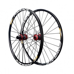 M-YN Mountain Bike Wheel M-YN Mountain Bike MTB Wheelset 27.5 / 29 inch Alloy Disc Brake Sealed Bearing Bicycle Wheel 7-11 Speed Cassette 32H Rim(Size:29inch, Color:red)