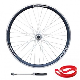 Madspeed7 Mountain Bike Wheel Madspeed7 QR 26” MTB Bike Bicycle Front Wheel Disc Rim Brake Sealed Bearings Hub