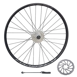 Madspeed7 Mountain Bike Wheel Madspeed7 QR 29" 29er (ETRTO 622x20) MTB Mountain Bike Disc REAR Wheel + 8 Speed Cassette (11-36t) + 160mm Disc Rotor - Taiwan Sealed Bearings Hub (Very Smooth Hub)