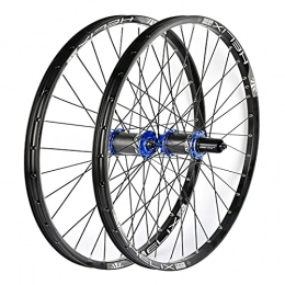 MGRH Mountain Bike Wheel MGRH 26 / 27.5 / 29 Inch Front and Rear Bike Wheels, MTB Carbon Fiber Hub Bicycle Wheel Double Walled Aluminum Alloy Rim Bike Wheel 32H 8-11 Speed 29 Inch