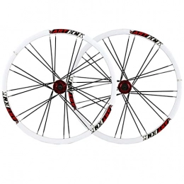 MJCDNB Mountain Bike Wheel MJCDNB Quick Release Axles Bicycle Accessory Bike Wheelset 26 Inch MTB Disc Brake Bicycle Wheel 24 Spoke for 7-10 Speed Cassette Flywheel QR 2342g Road Bicycle Cyclocross Bike Wheels