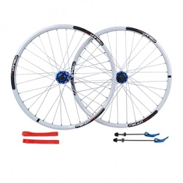 MJCDNB Mountain Bike Wheel MJCDNB Quick Release Axles Bicycle Accessory MTB Bike Wheelset 26 Inch Disc Brake Cycling Rims Quick Release Wheel Bicycle Wheel 32 Spoke For 7-10 Speed Cassette Flywheel Road Bicycle Cyclocross Bi
