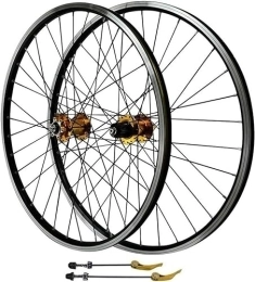 FOXZY Spares Mountain Bike Bicycle Wheels Paired With Dual Walled Bicycle Rims, 32 Hole 11 Speed Flywheel Bicycle Wheels