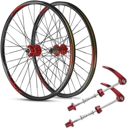 HAENJA Mountain Bike Wheel Mountain Bike Wheel Set 26 Inch Disc Brake Rim Quick Release Wheels Mountain Bike Wheel Set 32H Wheels 7 8 9 10 11 Wheelsets