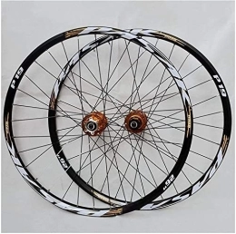 HAENJA Mountain Bike Wheel Mountain Bike Wheel Set, Dual Arm Aluminum Alloy Wheels, Disc Brakes, Six Pin Disc Brakes, 26 / 27.5 / 29inch Wheelsets (Size : 27.5 inch)