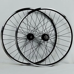 Generic Mountain Bike Wheel Mountain Bike Wheels 26 / 27.5 / 29 Inch Bicycle Rim V / Disc Brake Cycling Wheelset Quick Release MTB Wheel Set 32H Hub Fit For 7-12 Speed Cassette 2200g (Size : 26inch) (26 in)