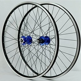 Generic Mountain Bike Wheel Mountain Bike Wheels 26 27.5 29in Bicycle Rim 32Holes Hub Disc Brake Cycling Wheel Quick Release MTB Wheelset For 7-12 Speed Cassette 2200g (Size : 27.5 in) (27.5 in)