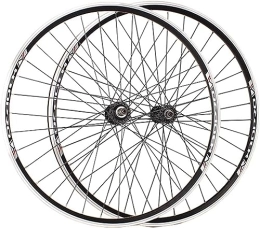 HAENJA Spares Mountain Bike Wheels 26 Inch Mountain Bike Rims V Brake Quick Release Wheels Wheels For 6 7 8 Speed Spinning Bike Wheels Wheelsets