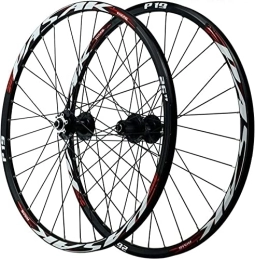 HAENJA Spares Mountain Bike Wheels, Dual Walled Aluminum Alloy Hybrid / mountain Bike Wheels, Suitable For 7 / 18 / 9 / 10 / 11 Speeds Wheelsets (Size : 27.5 inch)