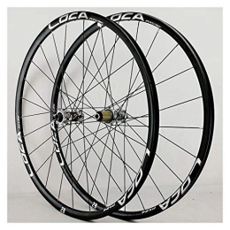NEZIAN Mountain Bike Wheel Mountain Bike Wheelset 26 / 27.5 / 29 Inch 700C Disc Brake 6 Pawl Bicycle Wheel Ultra-Light Aluminium Alloy Front Rear 8-12 Speed Freewheel 24 Hole (Color : E, Size : 26inch)