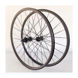 ZFF Mountain Bike Wheel Mountain Bike Wheelset 26 / 27.5 / 29 Inch Aluminum Alloy Rim Disc Brake MTB Wheelset Thru Axle Front Rear Wheels Micro Spline 12 Speed 24 Holes Bike Wheels (Color : Svart, Size : 29'')