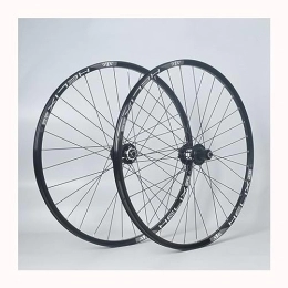 OMDHATU Mountain Bike Wheel Mountain Bike Wheelset 26 / 27.5 / 29 Inch Disc Brake Sealed Bearing Hubs Support 8-9-10-11 Speed Cassette Quick Release Wheel Set Front / Rear Wheel 32H (Color : Black, Size : 27.5inch)