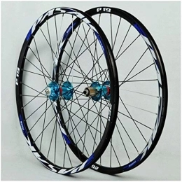 UKALOU Mountain Bike Wheel Mountain Bike Wheelset 26 27.5 29 Inch MTB Double Wall Rim Front Rear Wheel Disc Brake Bicycle Wheel 32 Spoke for 7 8 9 10 11speed Cassette Flywheel Sealed Bearing Hubs QR