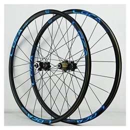 NEZIAN Mountain Bike Wheel Mountain Bike Wheelset 26 27.5 29 Inch Quick Release Aluminum Alloy Disc Brake Cycling Bicycle Wheels 24 Hole Rim 8-12 Speed Gear (Color : E, Size : 29in)