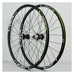 NEZIAN Mountain Bike Wheel Mountain Bike Wheelset 26 / 27.5 / 29 Inch Ultra-Light Aluminum Alloy Bicycle Bike Wheel Set Disc Brake 6 Pawl QR 24H 8-12 Speed (Color : D, Size : 27.5in)