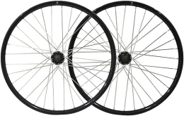 FOXZY Spares Mountain Bike Wheelset 26" Disc Brake Rims Bicycle Wheel Pair Road Bike Wheels Mountain Bike Quick Release Wheelset (Color : Schwarz, Size : 26'')