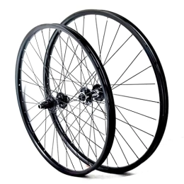 Samnuerly Spares Mountain Bike Wheelset 27.5" 29" MTB Rim Disc Brake Bicycle Wheelset Thru Axle 32 Holes Hub For XD 12 Speed Cycling Wheel Set 1955g (Size : 29'', Thru Axle : 110 / 142MM) (110 / 142mm 27.5’’)
