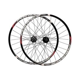 Generic Mountain Bike Wheel Mountain Wheel Set, Bicycle Wheel Set 26 Inches Aluminum Alloy Peilin Before 2 After 4 Support 7-11 Speed Suitable for Bicycles Bike Front Wheel Rear Wheel