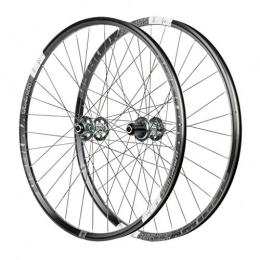 NOLOGO Spares MTB 26 / 27.5" MTB Bike Disc Brake Wheelset, Double Wall Aluminum Alloy Quick Release Hybrid / Mountain Bearings Hub 8 / 9 / 10 / 11 Speed Wheels (Color : B, Size : 26 inch)