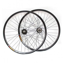 NOLOGO Spares MTB MTB Bike Wheelset 27.5 Inch, Double Wall Hybrid / Mountain Bike Quick Release Disc Brake Bearings Hub 10 Hole 8 9 10 Speed Wheels (Size : 26 inch)