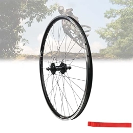 Samnuerly Spares MTB Wheelset 20inch Mountain Bike Wheel Disc / V Brake Aluminum Alloy Rim 32 Spokes QR Wheel Set Fit 6 / 7 / 8 / 9 Speed Rotary Hub (Color : 20in V disc brake, Size : Front wheel)