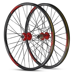QERFSD Mountain Bike Wheel QERFSD Bicycle Wheelset 26 Inch Disc Brakes Quick Release Mountain Cycling Wheels For 7-11 Speed 4 Claw High Strength Aluminum Alloy Rim