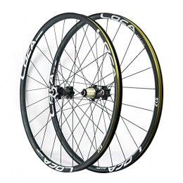 QHYRZE Spares QHYRZE Bicycle Disc Brake Wheelset 26 / 27.5 / 29 Inch Mountain Bike Wheel Set MTB Rim Quick Release Hub For 7 8 9 10 11 12 Speed Cassette 1680g (Color : Black Silver, Size : 29'')