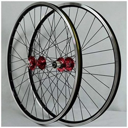 putao Spares Quick Release Axles Bicycle Accessory MTB Wheelset 26 Inch Handmade Standard Bicycle Rim 32 Spoke Mountain Bike Front & Rear Wheel Disc / Rim Brake 7-11speed Cassette QR Sealed Bearing Hubs Road Bicycle