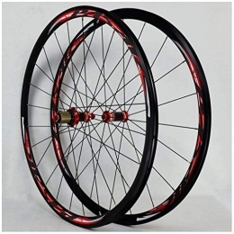 SLRMKK Mountain Bike Wheel SLRMKK 700C MTB Bicycle Wheelset, V-Brake Carbon Fiber Road Bike Cycling Wheels Rim Height 30MM 24 Hole Compatible 7 / 8 / 9 / 10 / 11 Speed