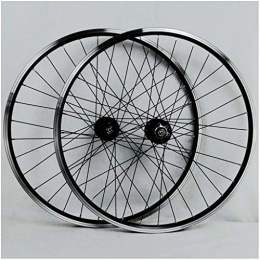 SLRMKK Mountain Bike Wheel SLRMKK V-Brake Bike Wheelset 26 Inch, Double Wall Aluminum Alloy MTB Cycling Rim Discbrake Hybrid / Freewheel 7 8 9 10 Speed Disc