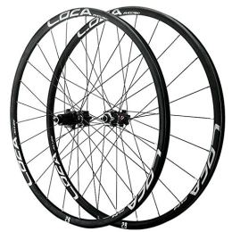 SN Spares SN 26 27.5 29 In Bike Wheelset Double Wall MTB Rim 6-Nail Disc Brake Quick Release For 8 9 10 11 12 Speed Cassette Freewheel Bicycle Wheel (Color : Black Hub silver label, Size : 26in)