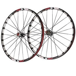 SN Spares SN 26'' 27.5'' Cycling Wheels Bicycle Wheelset For Mountain Bike Disc Brake Quick Release Double Wall Alloy Rim For 8 / 9 / 10S Cassette Flywheel (Color : Silver hub silve logo, Size : 27.5inch)