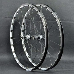SN Spares SN 26 27.5 In MTB Mountain Bicycle Wheelset Double Wall Quick Release Straight Pull 4 Bearing Disc Brake Bike Rims Front Rear Wheels 7 8 9 10 11 12 Speeds (Color : C, Size : 27.5IN)