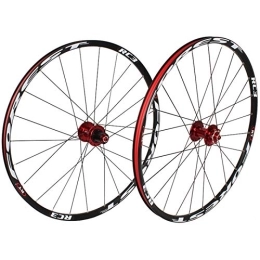 SN Spares SN 26 27.5 Inch Bicycle Front Rear Wheel Mountain Bike Wheelset Ultra Light Double Wall MTB Rim 5 Bearing Quick Release Disc Brake Wheels (Color : G, Size : 26inch)