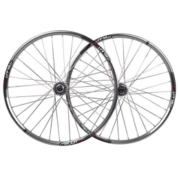 SN Spares SN 26 Bicycle Wheels, Mountain Bike Wheelset, MTB Rim Steel Tower Base Flat Spoke Quick Release Disc Brake 7, 8, 9 Speed