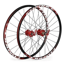 SN Spares SN Outdoor 26" Mountain Cycling Wheels, Quick Release Disc Rim Brake Sealed Bearings MTB Rim 8 / 9 / 10 / 11 Speed Training