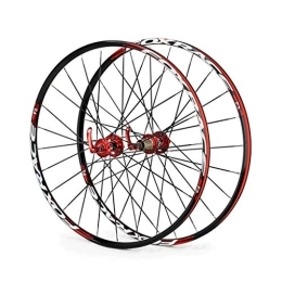 SN Spares SN Outdoor 27.5 / 26" Mountain Cycling Wheels, Quick Release Disc Rim Brake Sealed Bearings MTB Rim 8 / 9 / 10 / 11 Speed Training (Color : A, Size : 26inch)