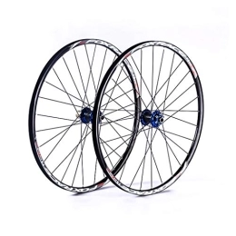 SN Mountain Bike Wheel SN Outdoor 27.5" Mountain Bike Wheelset, Double Wall MTB Rim Quick Release V-Brake Hybrid / Hole Disc 7 8 9 10 Speed Training (Color : C, Size : 27.5inch)