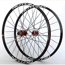 SN Spares SN Outdoor Bicycle Wheelset 26" / 27.5" / 29" MTB Double Wall Rims Carbon Cassette Hub Sealed Bearing Bike Wheel Disc Brake QR 11 Speed 24H Wheel (Size : 29inch)