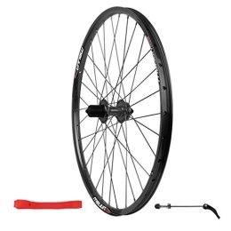 SN Spares SN Outdoor MTB Bike Rear Wheel 26, Double Wall Mountain Rim Quick Release Disc Brake Mountain Bike 7 8 9 10 Speed Wheels Training (Color : Black)