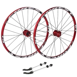 SN Spares SN Ultralight Cycling Wheels 26, Bicycle Double Wall MTB Rim Quick Release V-Brake Hybrid / Hole Disc 7 8 9 10 Speed 135mm Wheel (Size : 27.5inch)