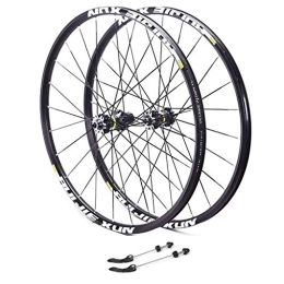 SN Spares SN Ultralight Mountain Bike 26, Bike Bicycle Wheelset Aluminum Alloy Double Wall Rim Disc V-Brake Sealed Bearings 8 / 9 / 10 / 11 Speed Wheel (Color : A, Size : 27.5inch)