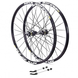 SN Spares SN Ultralight Mountain Bike 26, Bike Bicycle Wheelset Aluminum Alloy Double Wall Rim Disc V-Brake Sealed Bearings 8 / 9 / 10 / 11 Speed Wheel (Color : B, Size : 26inch)