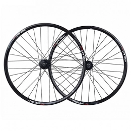 TANGIST Spares TANGIST 26 Inch Mountain Bicycle Wheelset Double Aluminum Alloy V / Disc Brake Quick Release 32Holes fit 7 8 9 Speed Cassette