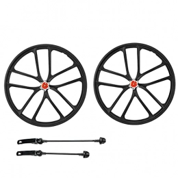 TANGIST Mountain Bike Wheel TANGIST Bike Wheelset 20 Inch Mountain Cycling Wheels Magnesium Alloy Disc Brake Quick Release Axles Bicycle Accessory fit 7 8 9 10 Speed Cassette Bicycle Wheelset