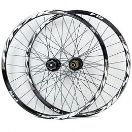 TANGIST Spares TANGIST Bike Wheelset, 26 / 27.5 / 29 Inch Mountain Cycling Wheels, Alloy Disc Brake / for 7 8 9 10 11 Speed Freewheels / Disc Brake Quick Release Axles Bicycle Accessory (Color : F, Size : 29IN)