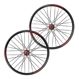 TANGIST Mountain Bike Wheel TANGIST Bike Wheelset 26 Inch Mountain Cycling Wheels Disc Brake Quick Release Axles Bicycle Accessory for 8 9 10 11 Speed Freewheels MTB Wheelset